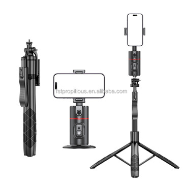 P02 AI Tracking Gimbal Foldable Smartphone Rotation Stabilizer for iPhone 15