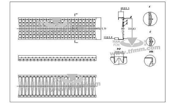 C250 Steel Plank Roll Forming Machine