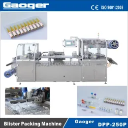 high speed Automatic Vial blister packing machine
