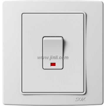 W30 series-1G 20A D/P Switch W/Neon
