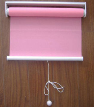 Spring Manual Fabric Roller Blind Inside / Outside Uv-resistant