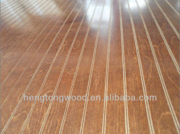 Birch plywood wall paneling, coffee color finished 4'8'X5mm