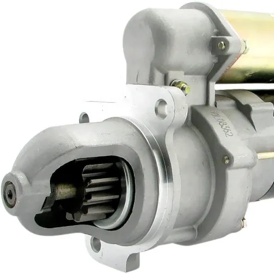 12V Starter Motor Replacement for Bobcat U5 Models: Part Numbers 185086321, 185086400, 185086530, 185086540, 185086551, 185086560