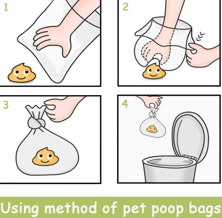 18 Refills Rolls Compostable Pet poop Bags