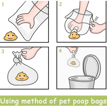 18 Refills Rolls Beg Poop PET Compostable