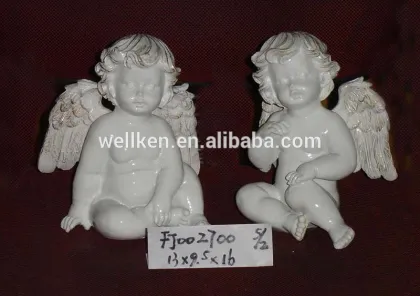 polyresin angel,resin cherub angel,polystone cherub