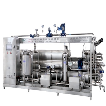 UHT Milk Pasteurizer and Liquid Drinks Tubular Sterilizer Machine