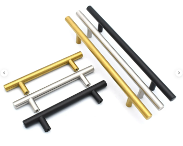 Minimalist Round Bar Stainless Steel Cabinet Pulls