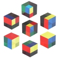 Apex Wholesale Custom Acrylic CMY Color Cube