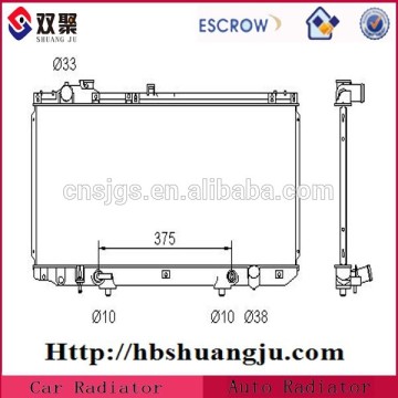 High quality Auto Radiator aluminum radiator Auto Radiators Pa66-gf30