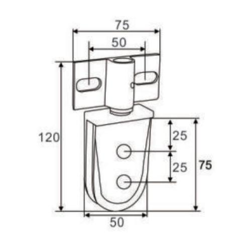 Glass Sliding Door Shaft Glass Door Rounded shaft Supplier