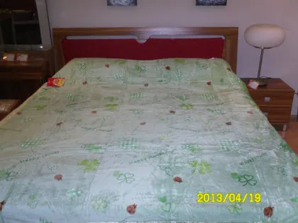 Soft Pure Silk Blanket Breathable Raschel Blanket For Travel / Picnic