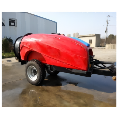 Large Capacity Pull-Behind Sprayer on tractors