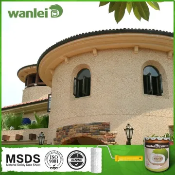 Natural environment, non-toxic exterior paint thick coating