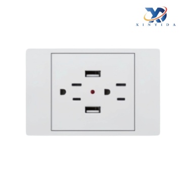 PC Material Iron Midboard Wall Switch