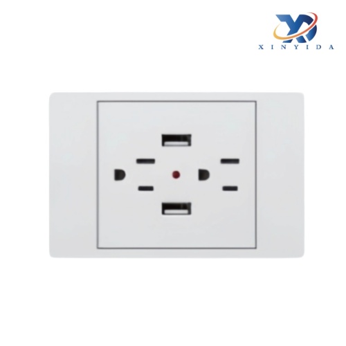 Suis dinding midboard besi bahan pc