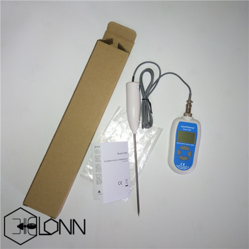 High Accuracy Laboratory Digital Thermometer with Stainless Steel Probe