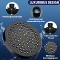 Matt Black Retractable Shower Head Hardware Systems