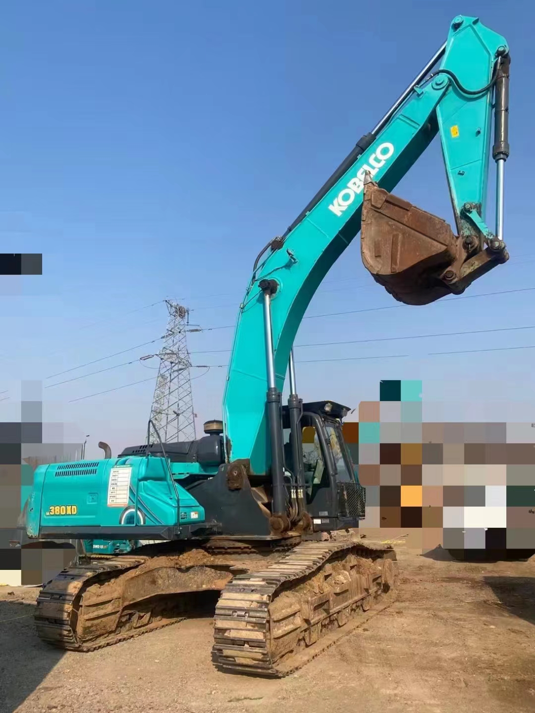 Used Kobelco SK380XD-10 Excavator