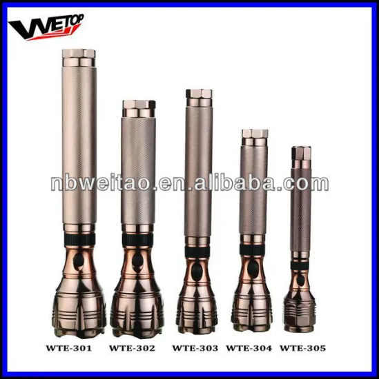 cree 3w 80LM hight power rechargeable LED flashlight