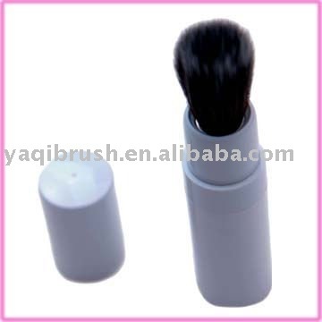 natural hair, makeup powder/blush brush with lid YQDS006-004