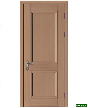 Porta moderna di legno d'ingresso