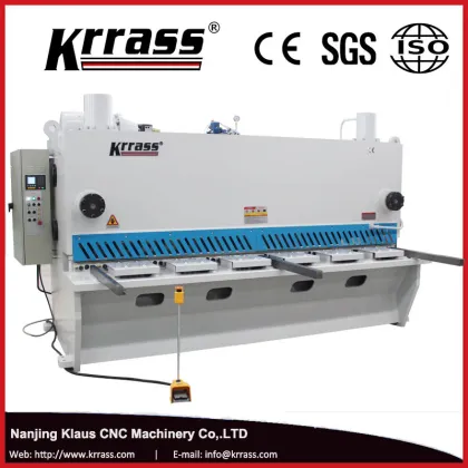 China manufacturer QC11K iron shearing machine