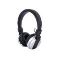 Fone de ouvido bluetooth sem fio de som estéreo com faixa de cabeça confortável