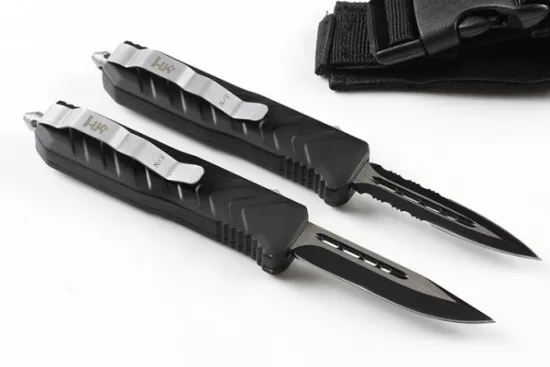 Benchmade Stainless Steel Automatic Button Pocket Knife