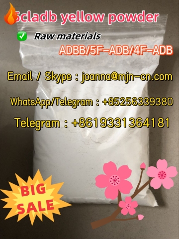 High quality of 5F-ADB 5F 5fadb yellow powder fast delivery from Chin a