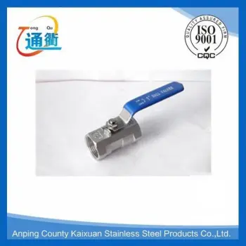 casting equal stainless steel bspp 1pc ball valve