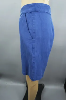 New Women Casual High Waist Solid Button Shorts