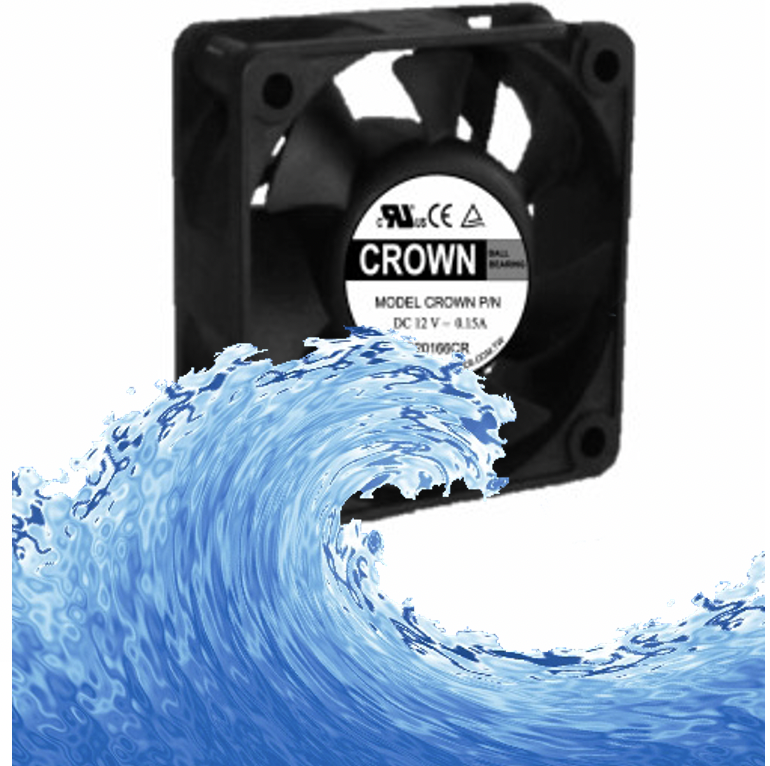 Crown 60x25 Centrifugal Weathering DC Blower