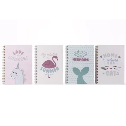 Mini Cute Hard Cover Spiral Korean Kids Notebook 1805028