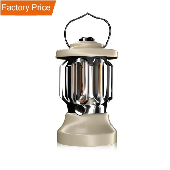 800 Lumens Retro Vintage Lantern LED Outdoor Garden Emergency Lighting Camping Pendant