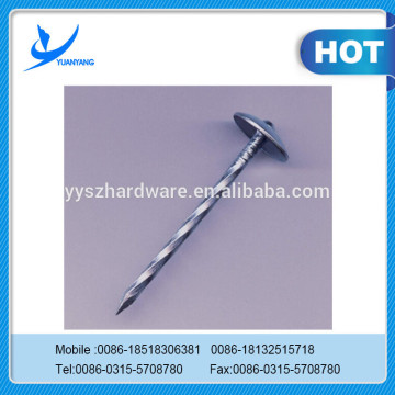rubber washer roofing nails manufacture in china