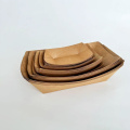 Kraft Paper Boat Trays