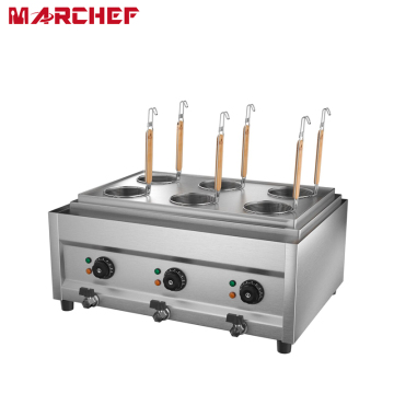 Commercial Kitchen Pasta Boiler for CE Restaurant Tabletop Noodle Cooking Station