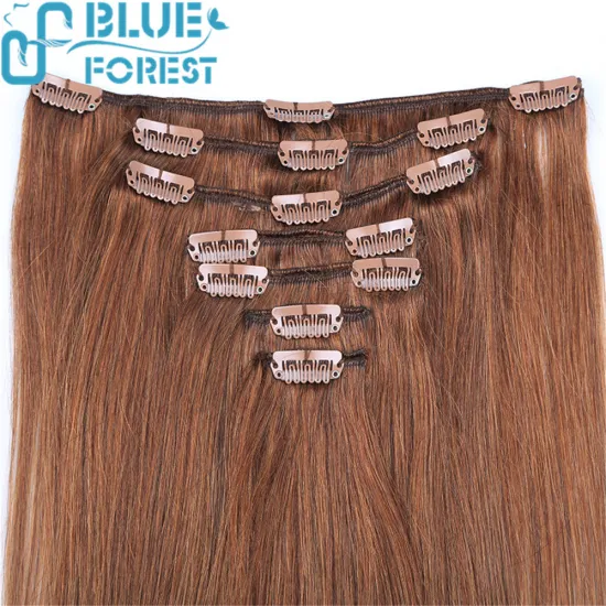 New Products 2016 Clips in Hair Extensions Remy clip-in Hair Extensions