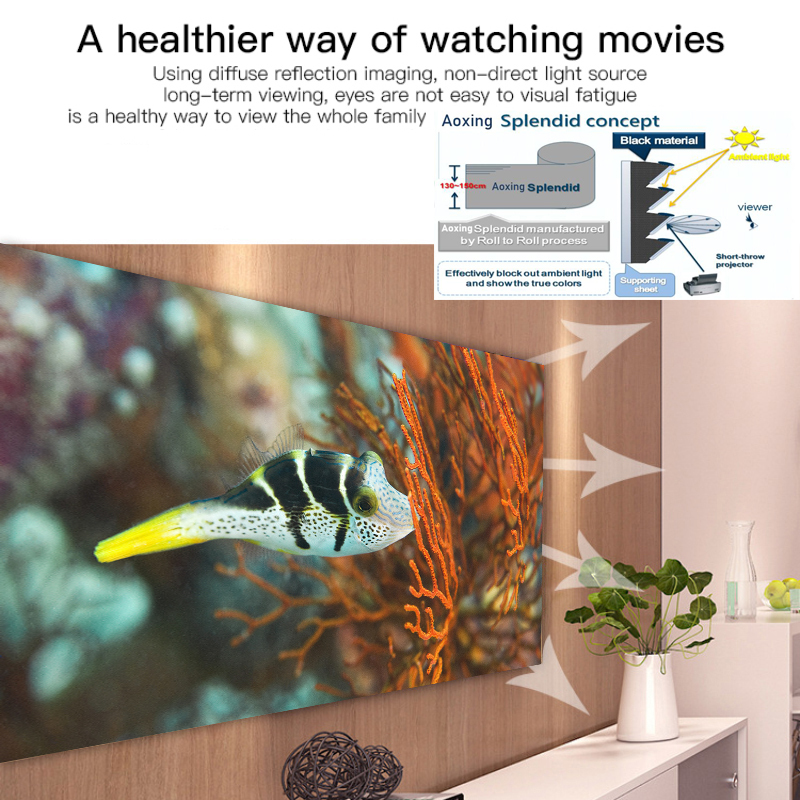 Fixed-Frame ALR Projector Screen | Wholesale