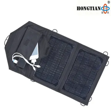 7w foldable solar panel battery charger 12v