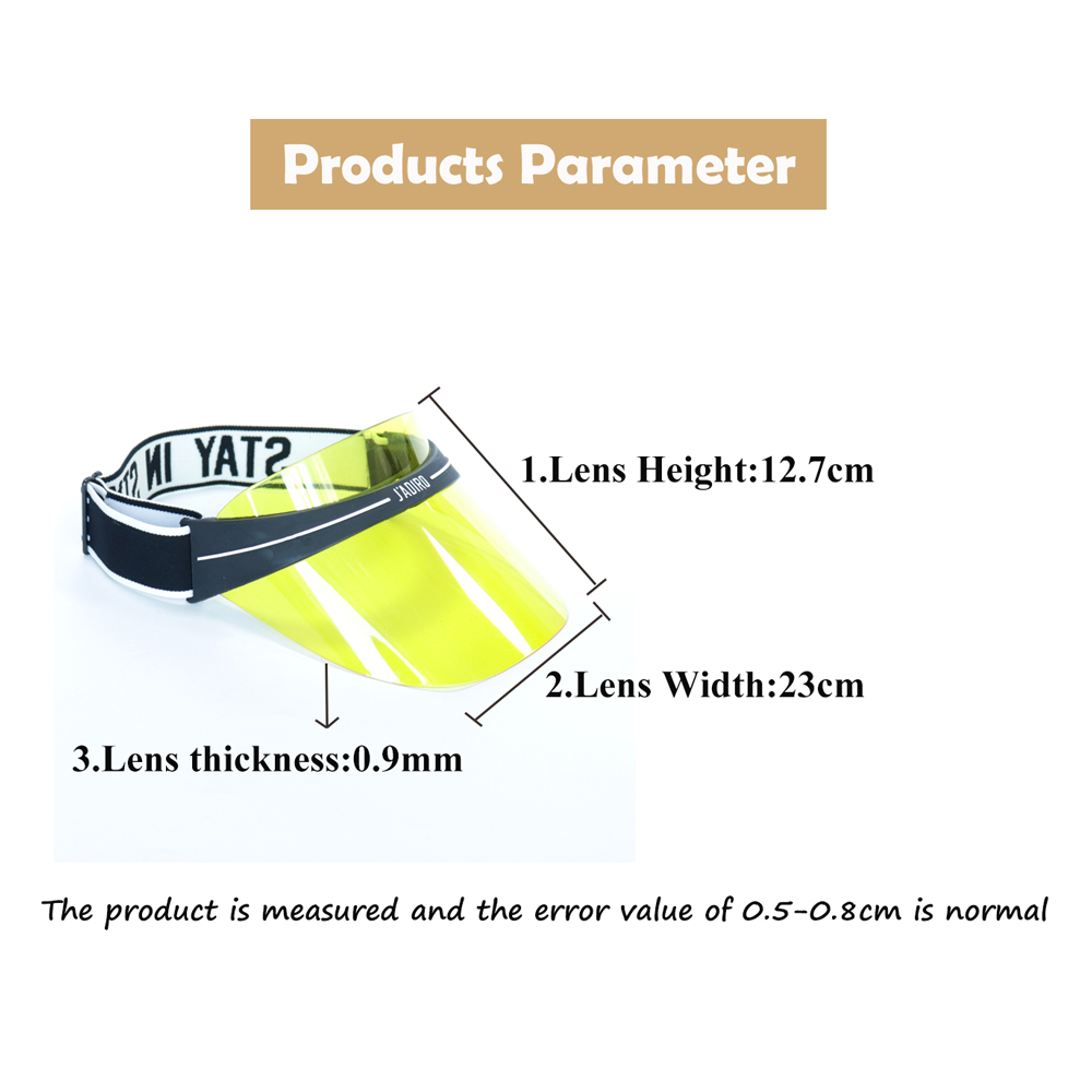 Plastic Sun Visor Plastic Sun Visor