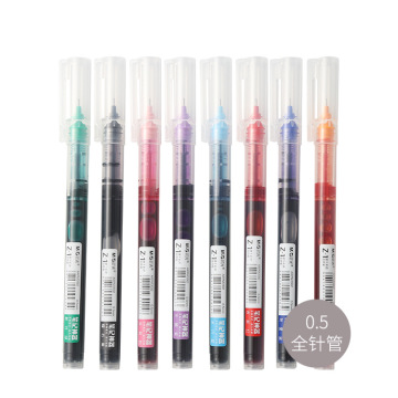 M&G 8 Neutral Gel Pen 0.5mm - Water Pen with DIY Drawing Designs
