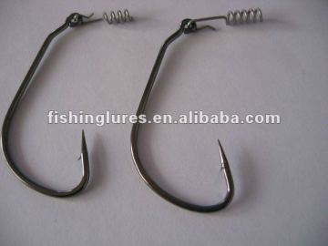 worm hook, fishing hooks
