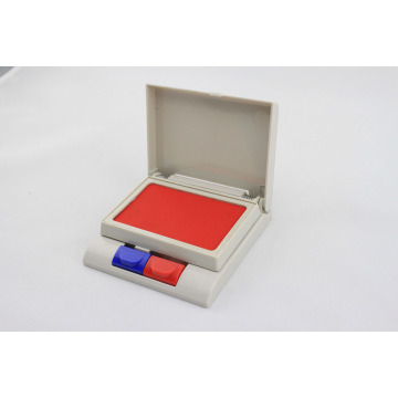 customized automatic double colors office stamp pad