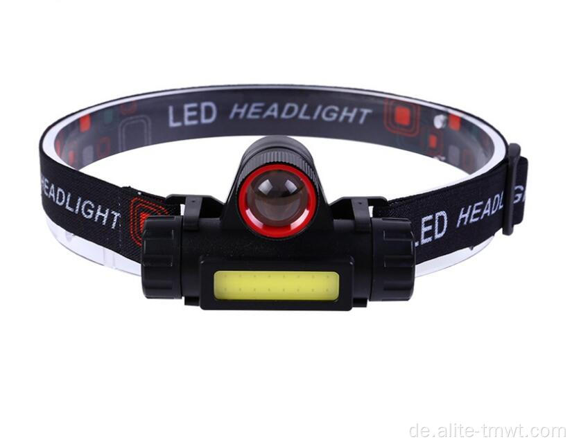 Kopfschocken -LED -Taschenlampe Taschenlampe