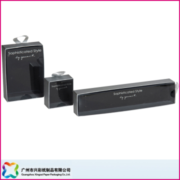 Jewelry Box with Hot Stamping Logo on PVC Lid