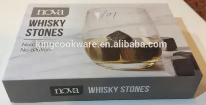 Customized whiskey stone/ice stone/lava stone whisky stone
