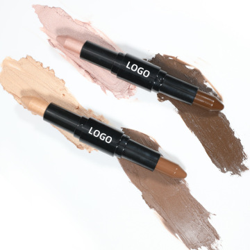 Long Lasting Waterproof Double Head Contour Highlighter Stick