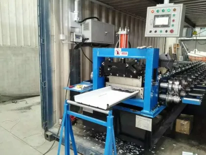 Kalzip Standing Seam Metal Roof Panel Roll Forming Machine